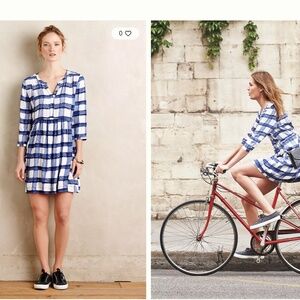 Anthropologie Devery Shirtdress